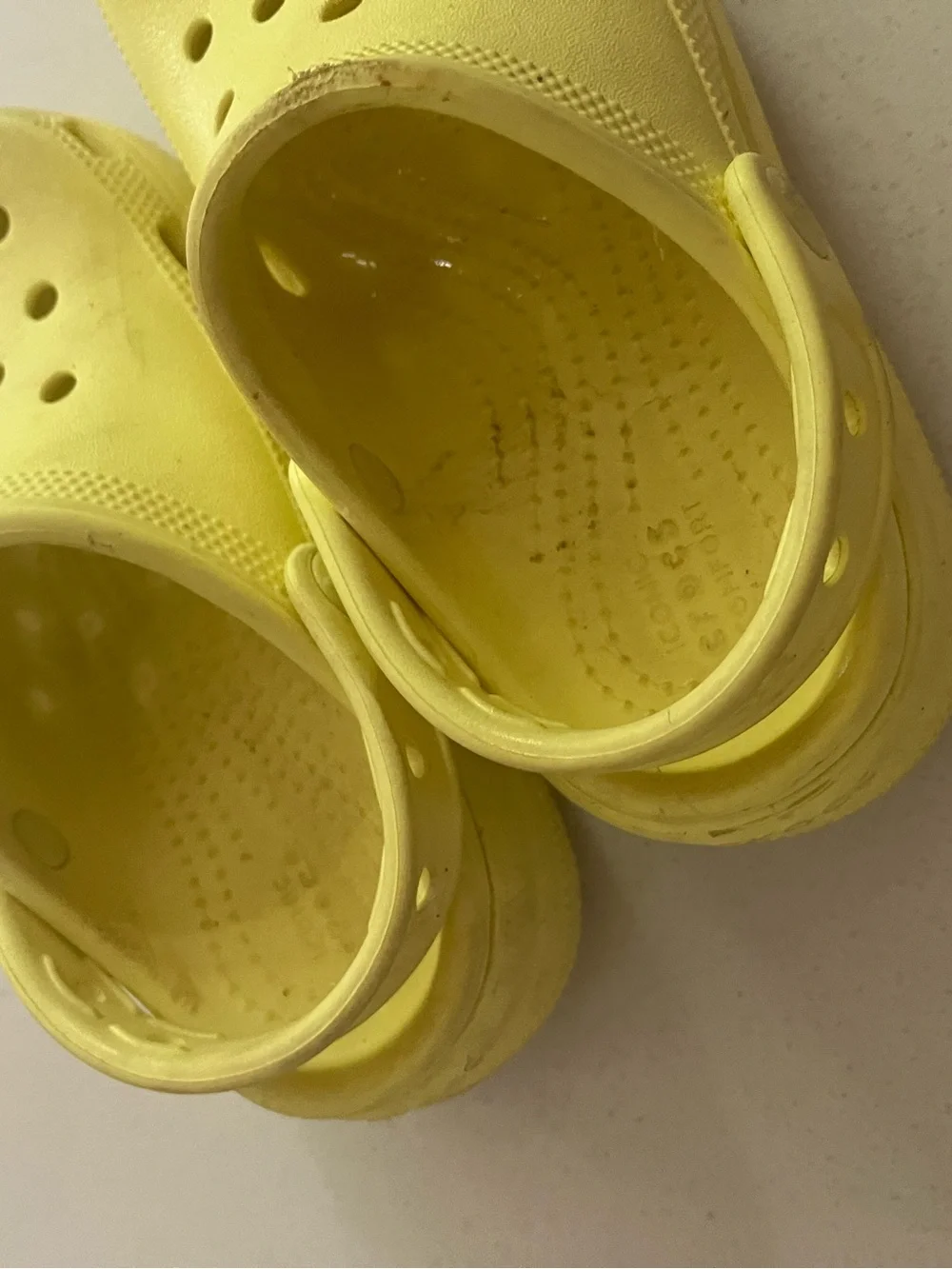 Crocs Cutie Crush - Yellow platform